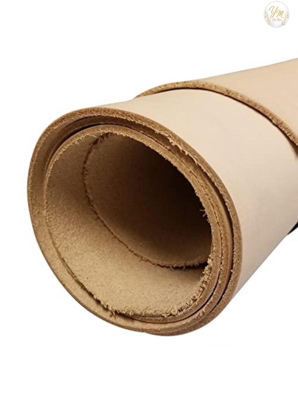 Veg Tan Double Shoulder Tooling Leather 7-8oz Natural for Crafting